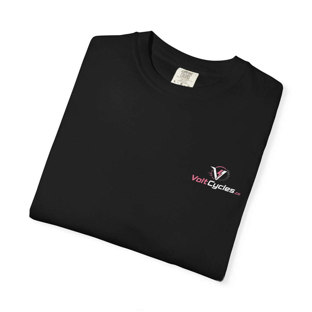 VoltCycles Pink Logo T-shirt (Black)