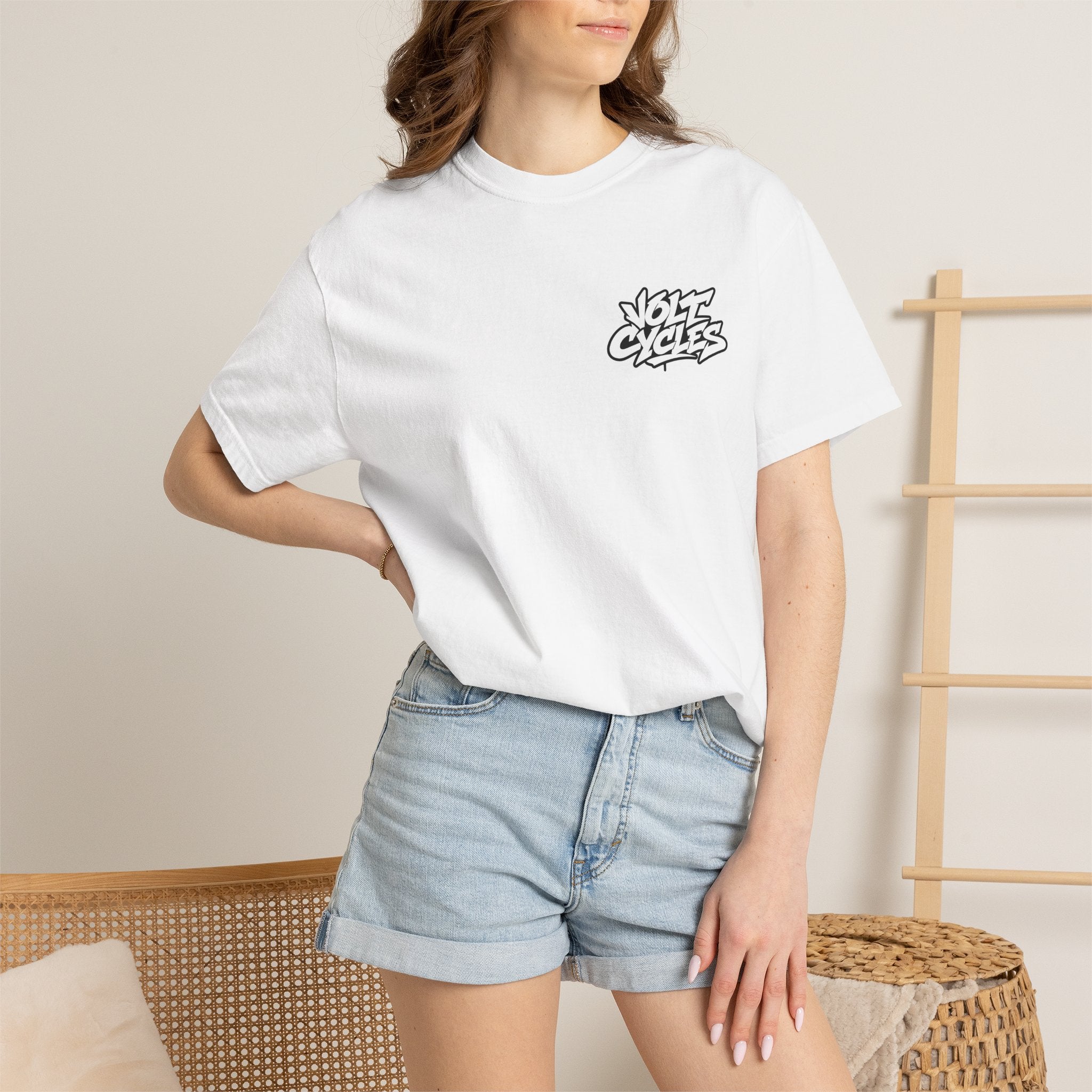VoltCycles Graffiti T-shirt (White)