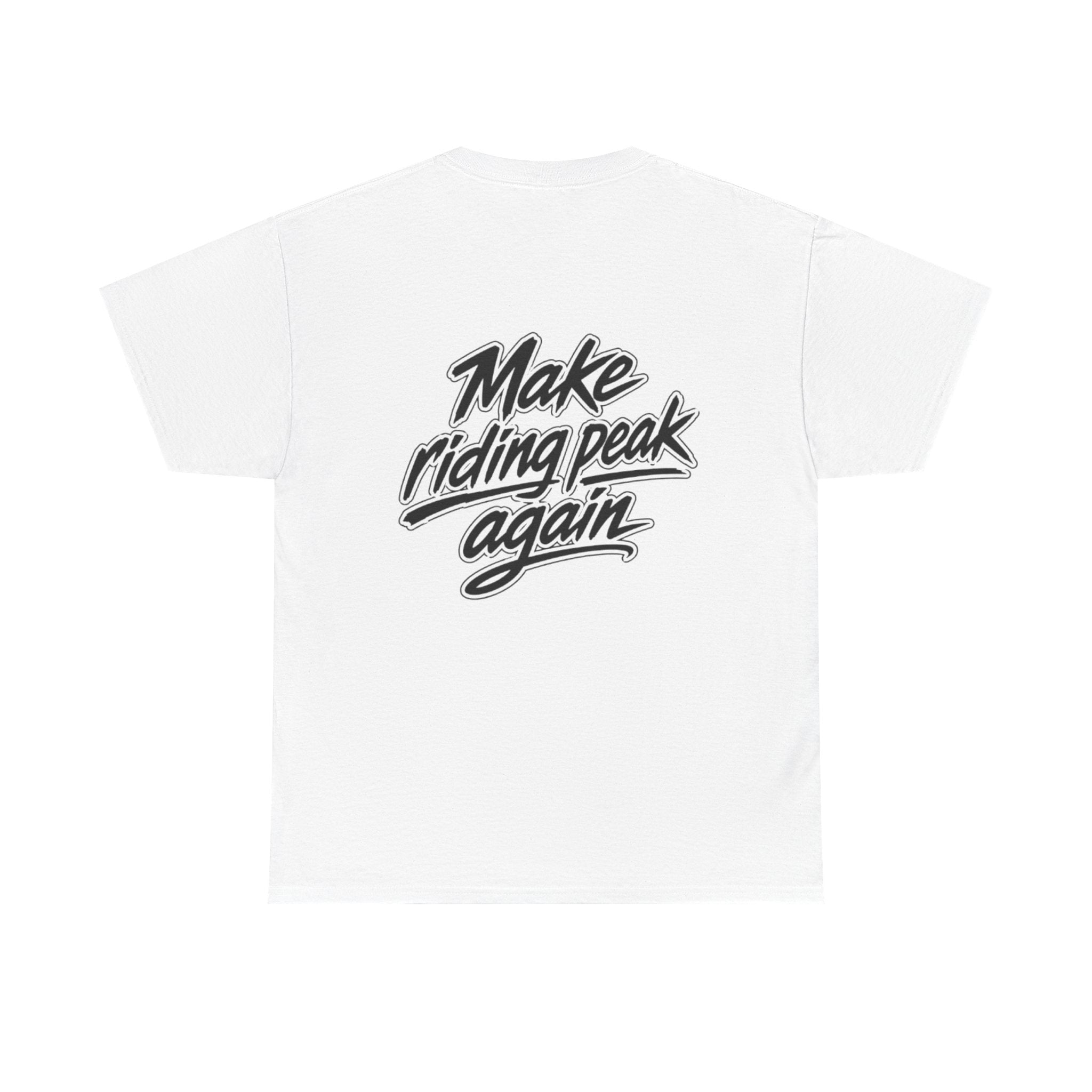VoltCycles "Make riding peak again" T-shirt