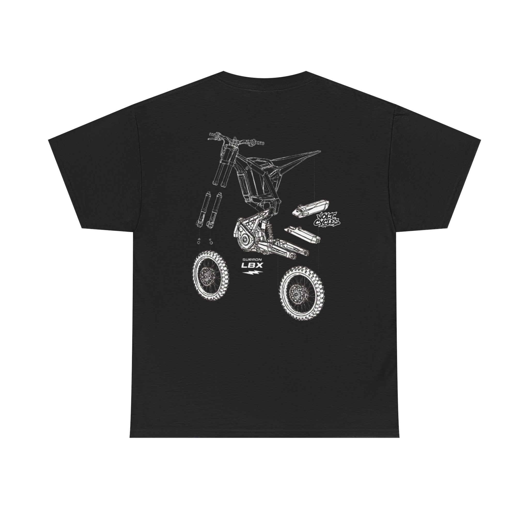 VoltCycles Surron Light-Bee X Diagram T-shirt(Black)