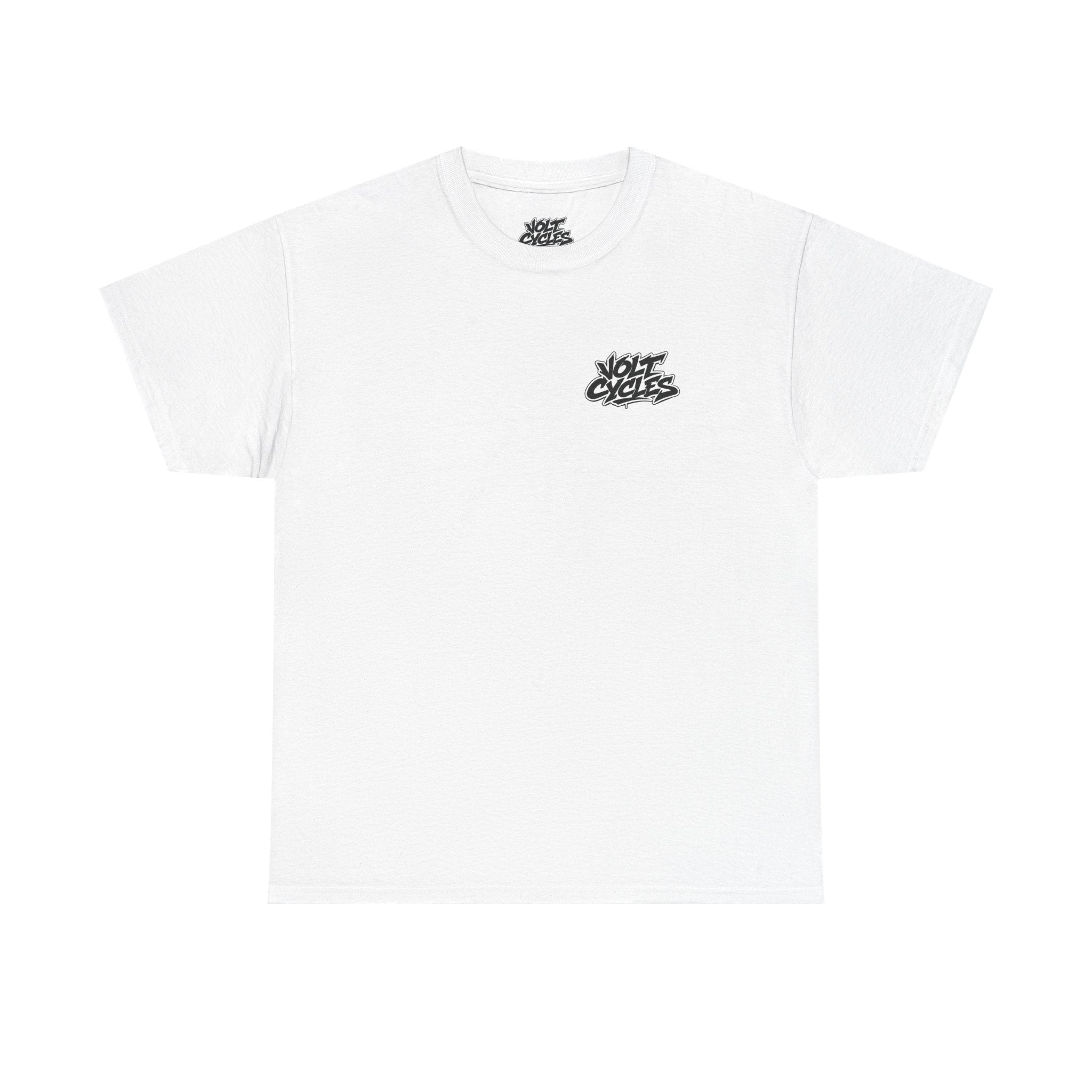 VoltCycles "VC" abbreviated logo T-shirt (White)
