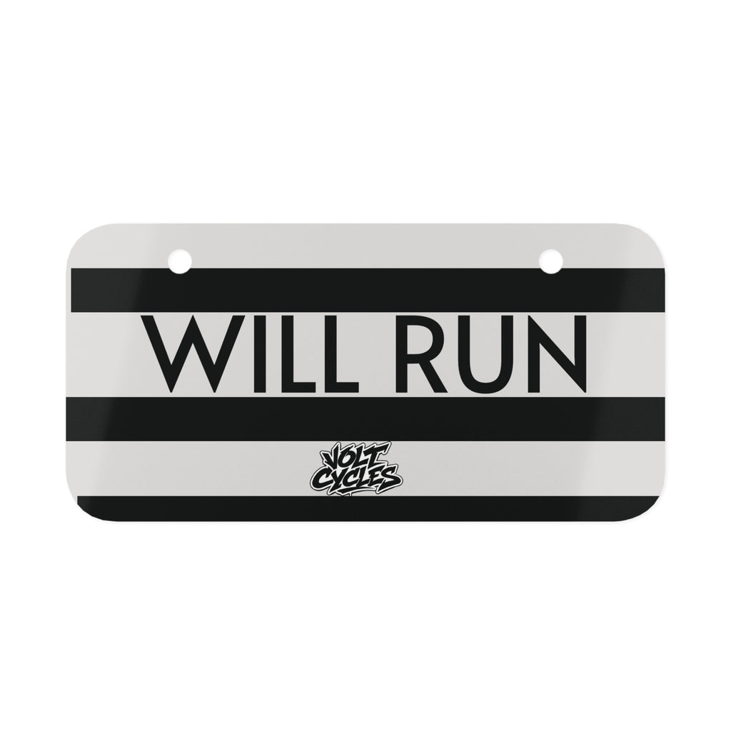VoltCycles Mini License plate